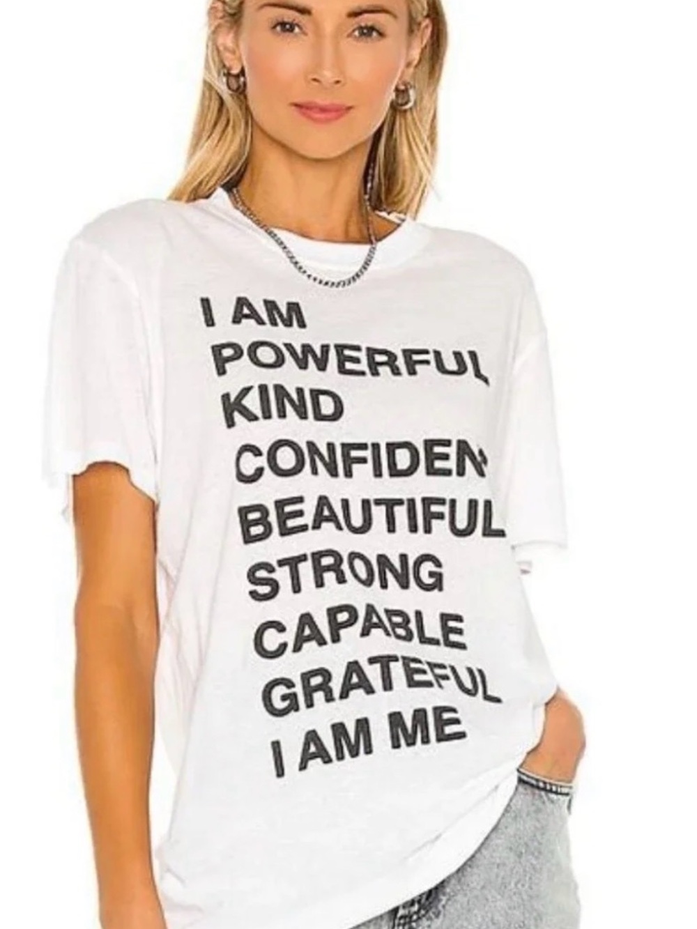 ANINE BING Lili Empowerment Tee